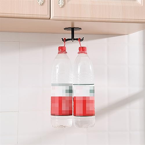 SPYKEY Porta Talheres 2pc Kitchen Flower Rotary Hook Wall Mounted Kitchenware Storage Rack Accessori