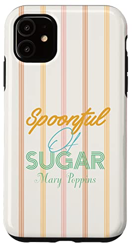 Coque iPhone 11 Disney Mary Poppins Spoonful of Sugar antichoc