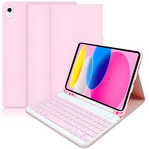 Funda con Teclado para iPad 10ª generación 2022/para (A16) 11ª generación 2025 - Funda con...