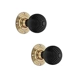 ✅Includes:  1 x Pair of door knobs, Spindle and Screws.    ✅Description: Our Ebony Beehive mortice rim door knob combines timeless elegance with modern functionality, making it a standout choice for upgrading your door hardware. Crafted with meticulo...