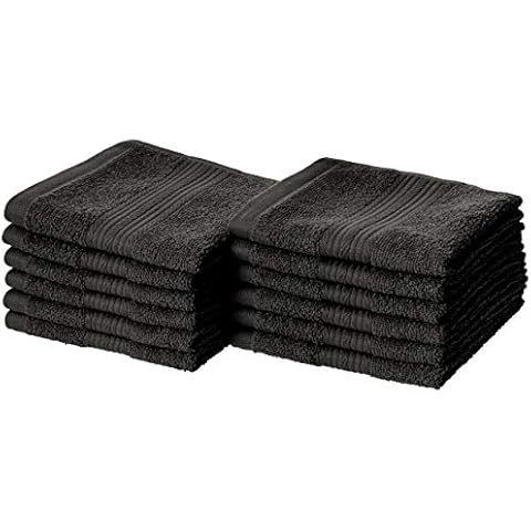 Amazon Basics Cotton Washcloths 12-Pack Cover