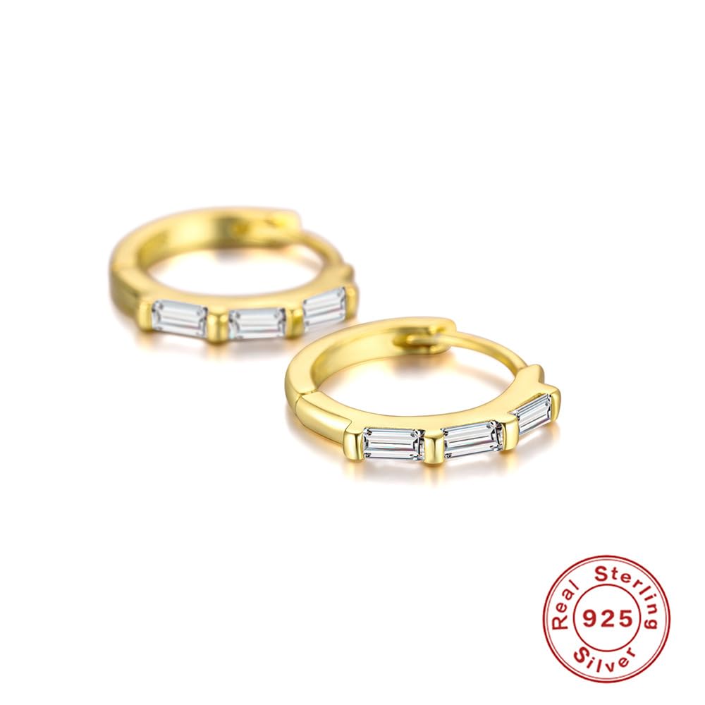 Orecchini Argento 925 Donna Orecchini A Cerchio Di Zircone Argento Orecchini Da Donna A Cerchio