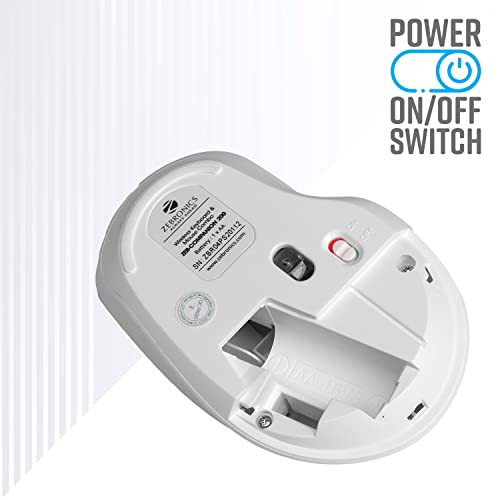 Zebronics Companion 200 Wireless Combo with Silent Operation Mouse, Full Size Keyboard, 1600 DPI, Integrated Multimedia, ON/Off, Power Saving Mode, 2.4GHz Nano Receiver and Plug Play Usage (White) Zebronics Companion 200 Wireless Combo with Silent Operation Mouse, Full Size Keyboard, 1600 DPI, Integrated Multimedia, ON/Off, Power Saving Mode, 2.4GHz Nano Receiver and Plug Play Usage (White)