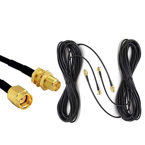Câble d'extension d'antenne WiFi 10m pour connecter un routeur LAN à l'extérieur