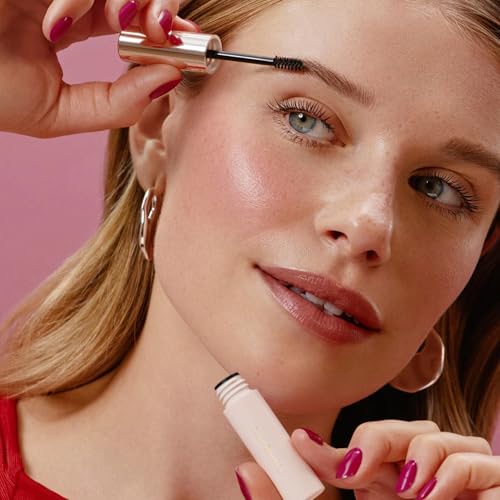 Rare Beauty Rare Lash & Brow Essentials Set – Mini Volumizing Mascara and Clear Lifting Brow Gel Duo for Fuller Lashes and Sculpted Brows 2-Piece