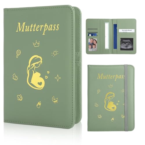 Portadocumentos Bebé, Carpeta Embarazo con Bolsillos, Carpeta de Bebe Originales para Bebes Recien Nacidos, Porta Documentos Bebe Como Organizador de Tarjetas o Cartillas Médicas y Cosas para Bebes