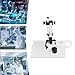 Microscope Stand, 360° Rotating Binocular/Tribocular Microscope Bracket, 76mm/2.99-Inch Inner Diameter, Suitable for Scientific Research Institutions, Educational Laboratories, Industrial Workshops