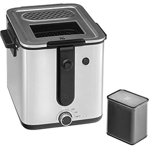 WMF Küchenminis Mini Fritteuse Edelstahl Matt