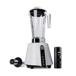 BioChef Living Food Vacuum Blender - 1680 Watt Motor, 2L BPA Free Jug - High Speed Blender with Temperature Tamper + Vacuum Blending Accessory with Vacuum Seal Bags (White)