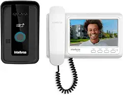 Videoporteiro c/ Monofone IVR 7 ID Preto Intelbras
