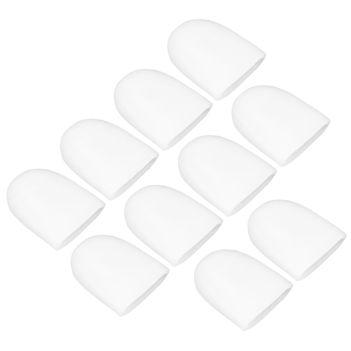 IWOWHERO Silicone Finger Toe Sleeve Gel Toe Caps for Men Women Comfortable for Bunions Blisters