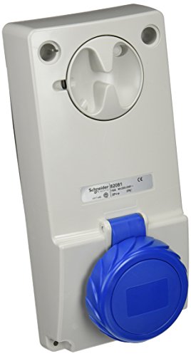 Prise 16A 2PT 200-250V avec interrupteur de verrouillage étanche pour atelier