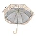 Baby Outdoor Parasols, Baby Stroller Parasol Umbrella with Adjustable Clamp, Toddler Umbrella for Trolley Wheelchair Beach Chair, Outdoor Activities (Beige)