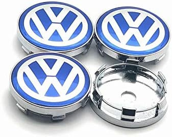 Amazon Lyq Ong フォルクスワーゲン Vwホイールセンターキャップ ハブキャップ ホイールカバー センターキャップ バッジ エンブレムステッカー シルバー 60mm 4個セット A 2 ホイールカバー 車 バイク