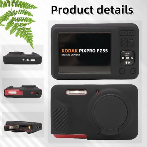 Funda de silicona para cámara Kodak PIXPRO FZ55 miniatura 5