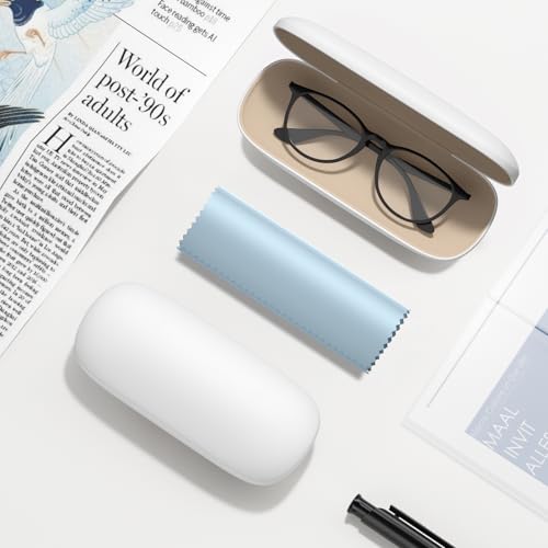 Image of Eyeglasses Case, Hard Shell Protective Case for Glasses, Unisex for Women Men