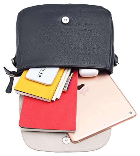 Image of WildHorn Modern & Stylish Cross-Body Leather Bag For Girls & Women I Leather Sling Bag I Handcrafted I Ultra Strong Stitching I- Ideal for Travelling, Parties, Weddings & Gifts