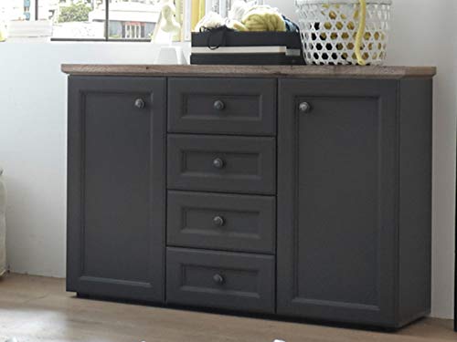 Preisvergleich Produktbild möbelando Sideboard Beistellschrank Anrichte Standschrank Kommode Schrank Tomlin I