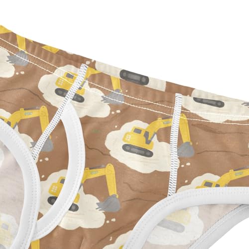 GuoChe Toddler Boy Training Underwear Soft Cotton in Sizes 2T,3T, 4T, 5T, 6Y and 8Y3