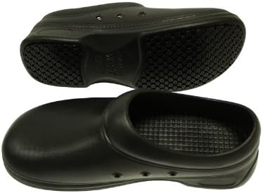 Unisex Anti-Slip Chef Shoes Patented Maximum Grip Performance Technology (8.5) Black