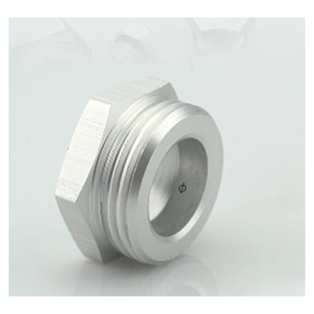 1" BSP Male Solid Aluminum Hex Head Plug End Cap for Pneumatic Manifold