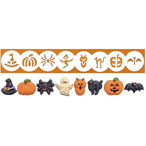 Halloween 8 Disk Set for Cookie Presses Cover