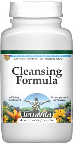 TerraVita Cleansing Formula Powder - Black Walnut, Cloves, Quassia and More (4 oz, ZIN: 511000)