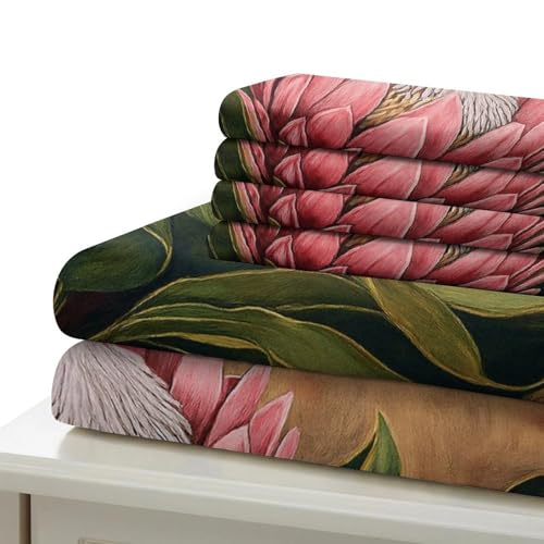 Linge de lit microfibre hypoallergénique effet 3D de qualité - 7