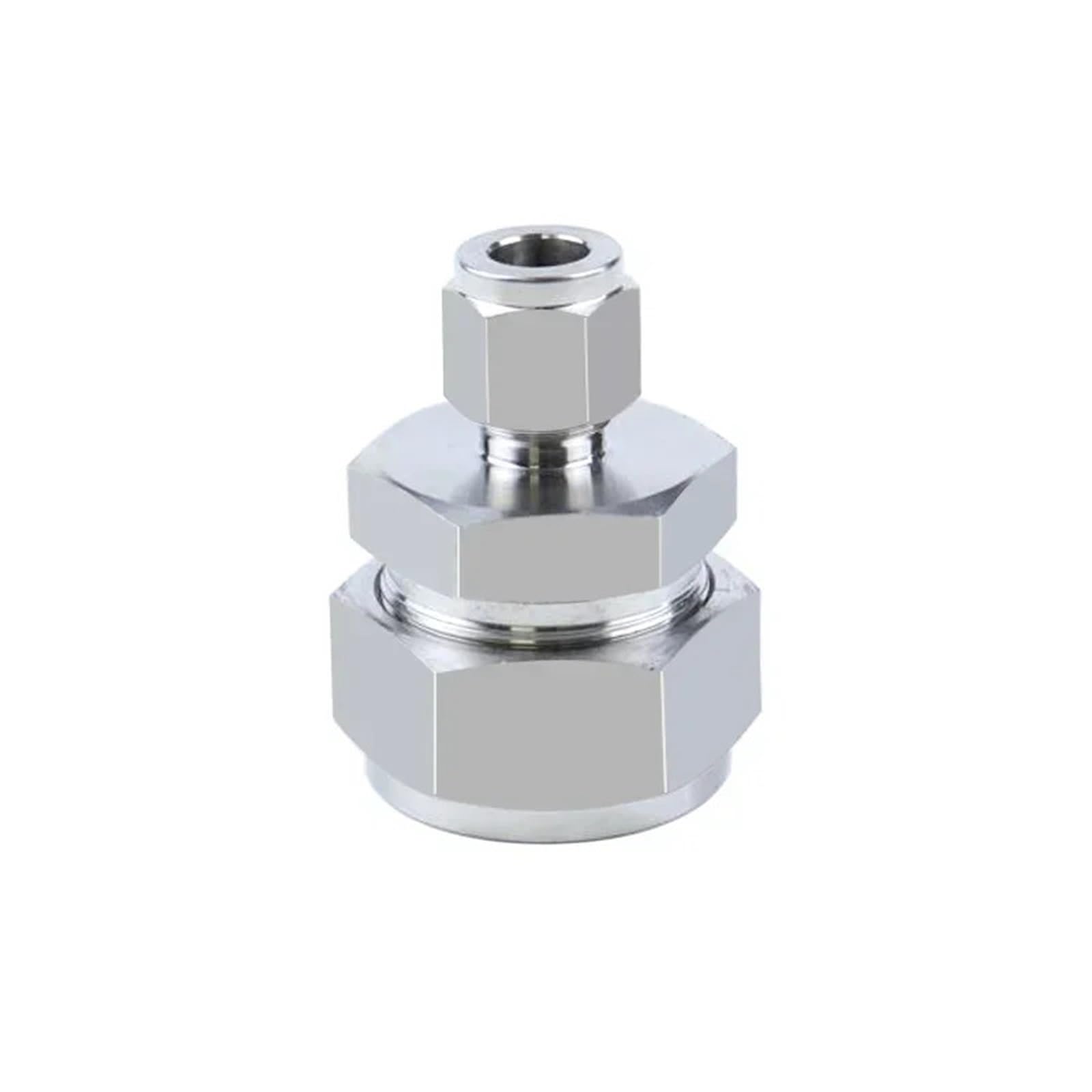 Reductor de tubo de compresión en acero inoxidable 316L de alta resistencia de 22mm