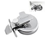 Guía de costura magnética: guía de costura magnética con diseño de arco mejorado para todas las máquinas de coser, retención de bordes, posicionamiento, antirizos, prensado de costuras superiores