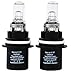 Nighthawk Platinum 9004NHP/BP2 Halogen Replacement Bulb, 2-Pack