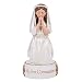 5.5" Kneeling Girl My First Communion Resin Figurine