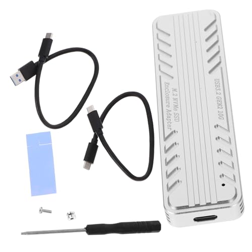 Caja externa para SSD NVMe aluminio USB-C PCIE miniatura 1