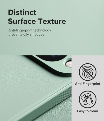 Image of Ringke Onyx Compatible with Google Pixel 10 Case [Non-Slip Grip Texture] Anti-Fingerprint Slim-Fit Lightweight Protective Back Cover - Mint