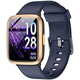 Stiive Fitness Tracker, Smart Watch for Men Women, Activity Fitness Watch with Heart Rate Monitor, Pedometer, Sleep Monitor, 50 Meters Waterproof Step Tracker Compatible with iOS & Android Phones