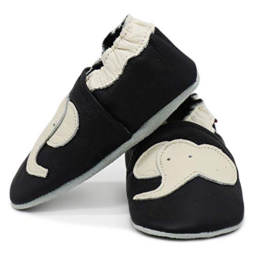 Carozoo Toddler Kids Unisex Slipper Animal Flower Soft Sole Leather Baby Shoes3