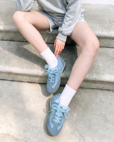 Image of iiimmu Ballet Flats Sneakers for Women Casual Walking Shoes