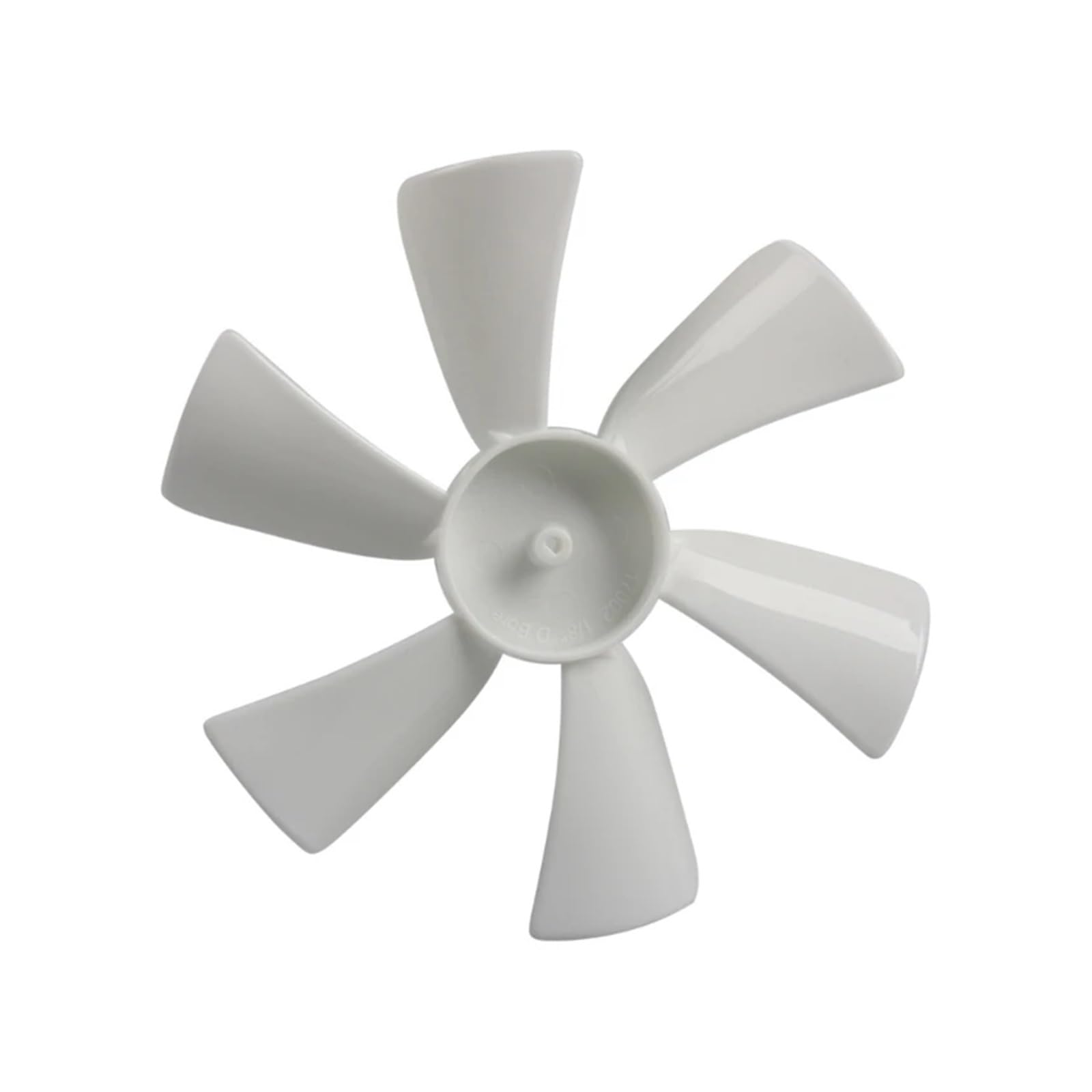 FOELANNE Plastic Fan Blade, 5-Blade ABS RV Roof Vent Fan Blade 6 inches For 12V D-Shaft Motor