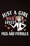  Movie Critics Journal - Just A Girl Who Loves Pigs And Pitbulls Gift Women Good: Journal to Rate and Review Your Favorite Movies, Movie Review Log ... Movie Buffs, Movie Rating Book,Daily Journal