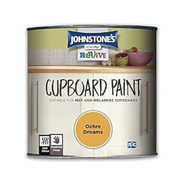 Johnstone's 431005 Cupboard Paint Ochre Dreams 750 ml
