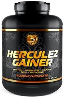 RSN Herculez Gainer Protein Powder | 508 Calories | 40g Protein | Gain Strength & Size Quickly | Tastes Delicious | 6 lbs | (Vanilla Delight)