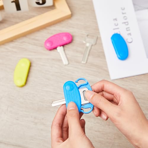 Leriton XEI-LERITON-444 6 Pack Easier To Grip Key Turner Aid Bright Aid Key Turners For Arthritis Red, Blue And Yellow Key Turner thumb #4