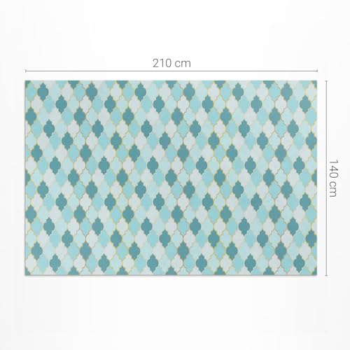 Tapis en vinyle de cuisine rectangulaire lavable pour simplifier le ménage - 3
