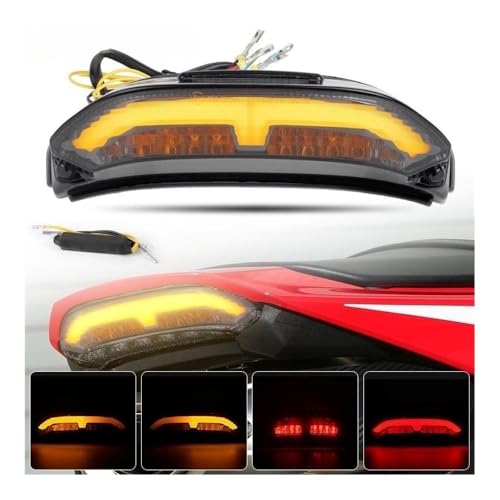 Feu arrière LED pour moto CBR 600RR optique 12V avec clignotant intégré - 2