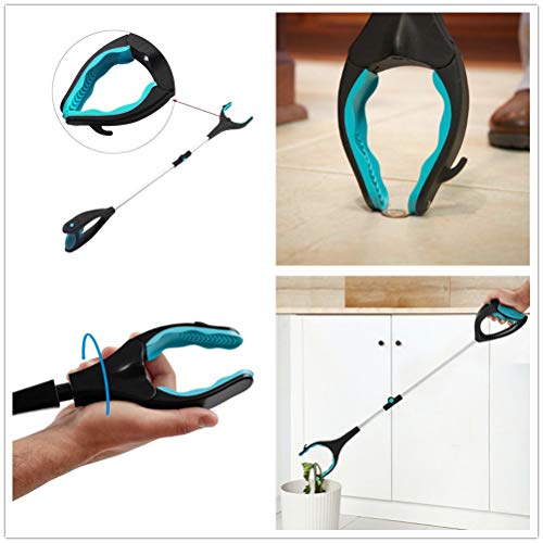 Dr. Li Folding Grabber Reacher Tool, Portable Folding Long Handled