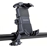 Suporte Universal para Celular Moto em Espelho Retrovisor de Motocicleta Rotação 360 Graus Design Antiderrapante Bloqueio com Uma Tecla (CJ-87)