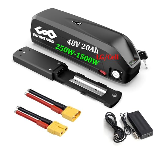 48V 20Ah1500W E-Bike-Akku - Lithium-Ionen-Batterie für Ba-fang Mid Drive und Wheel Kit Bike...