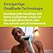 Philips OneBlade Intimate - Elektrischer Intimrasierer und Intimtrimmer für Damen und Herren, mit extra Hautschutz, 2x SkinProtect Klingen, 1x 3-mm-Trimmaufsatz, QP1924/30, Weiß
