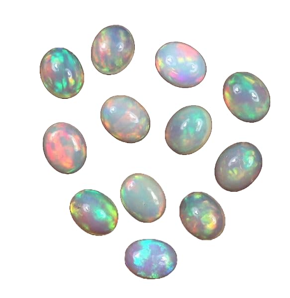 Cabochon d'opale éthiopienne AAA pour création de bijoux uniques d'exception