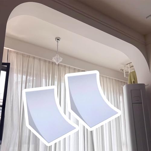 Universal Arch Kit for Doorway - 2 Piece Rounded Trim Moulding, Curved Balcony Support Bracket for Home Renovation (12.5x12.5x12.5 cm) - Interior Decorative Archway